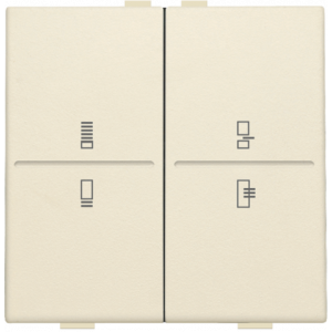 Toets 2X RF / Bus Regime Creme 100-00099