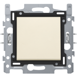 Tweepolige schakelaar set Creme 100-61200