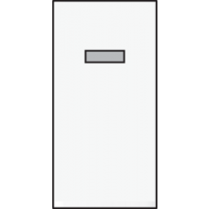 Schakelaar Wissel 22,5X45 White 101-07610