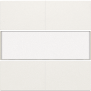 Set 4-voudige drukknop 24V + tekstveld White 101-40250