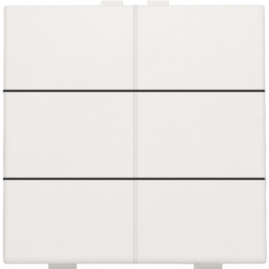 Home Control Zesvoudige Drukknop White 101-51006