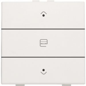 Home Control Zesvoudige Drukknop + LED White 101-52033