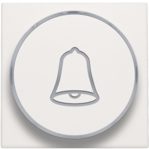 Drukknop set 'Bel' White 101-64007