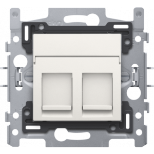 2 x RJ45 UTP CAT5E White 101-65152