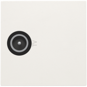 Aansl Tv Enkel 45X45 White 101-69121