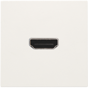 Afwerkset HDMI Schroef White 101-69416