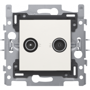 Aansluiting Tv/Fm Gedu White 101-69600
