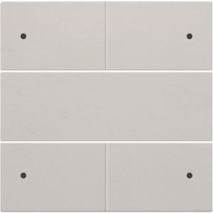 Set 4-voudige drukknop 24V + LED Light Grey 102-40150