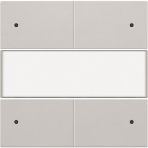 Set 4-voudige drukknop 24V + LED + Tekstveld Light Grey 102-40350