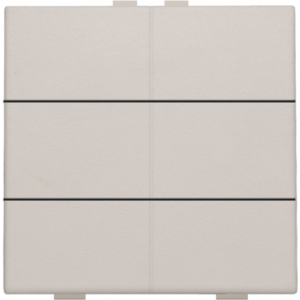 Home Control Zesvoudige Drukknop Light Grey 102-51006