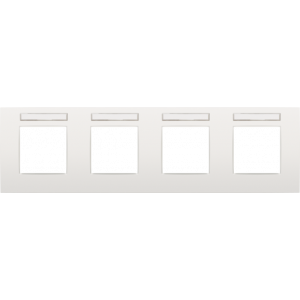 Afdekpl Viervoudig 71 White Intense White 120-76402