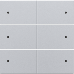 Afwerkingsset 6-voudige drukknop 24V + LED Sterling 121-60150