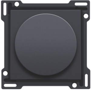 Afwerkingsset Draaiknopdimmer Athracite 122-31000