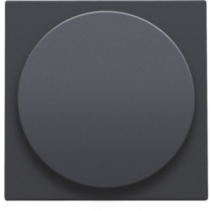Afwerkingsset Universele Draaiknopdimmer Athracite 122-31003