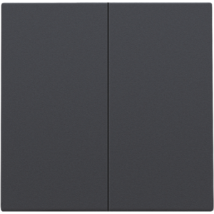 Set Tweevoudige Drukknop Athracite 122-31004