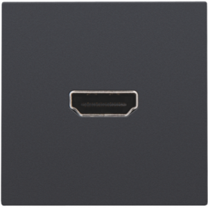 Afwerking HDMI-HDMI Athracite 122-69417