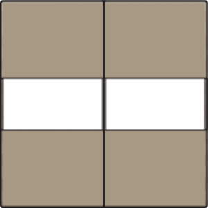 Toets 2X RF / Bus Tekst Bronze 123-00012