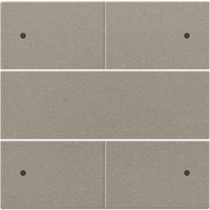 Set 4-voudige drukknop 24V + LED Bronze 123-40150