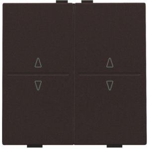 Toets 2X RF / Bus O/N Dark Brown 124-00010