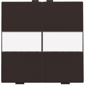 Toets 2X RF / Bus Tekst Dark Brown 124-00012