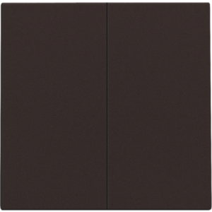 Set Tweevoudige Drukknop Dark Brown 124-31004