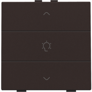 Home Control Dimbediening Dark Brown 124-51043