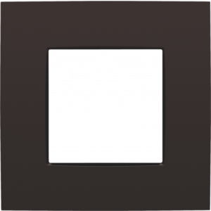 Afdekplaat Dark Brown 124-76100