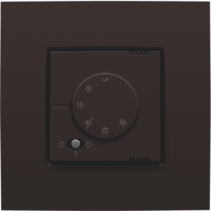 Elektronische Thermostaat Dark Brown 124-88000
