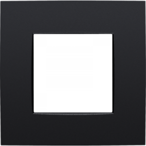 Afdekplaat Matt Black 130-76100