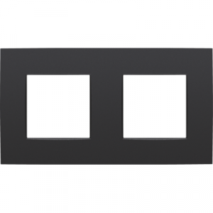 Afdekplaat Matt Black 130-76800