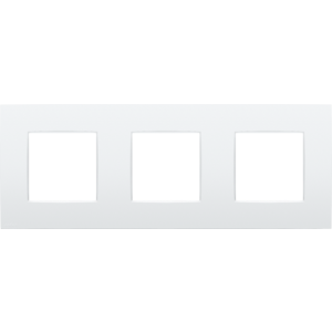 Afdekplaat Intense lunar white coated 137-76700