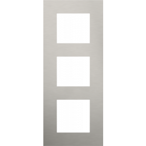 Afdekplaat 3-voudig 60mm steel anthracite 150-76300