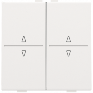 Toets 2X RF / Bus O/N White Coated 154-00010
