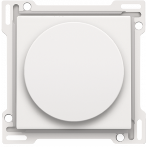 Afwerkingsset Draaiknopdimmer White Coated 154-31000