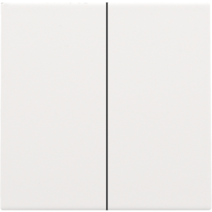 Set Tweevoudige Drukknop White Coated 154-31004