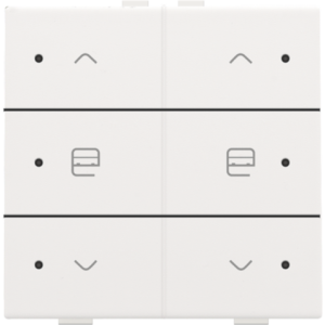 Home Control Dubbele Motorsturing + LED White Coated 154-52036