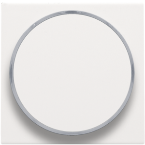 Drukknop set zonder symbool White Coated 154-64006