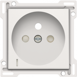 Centraalplaat Spanningsaanduiding 28,5mm White Coated 154-66607