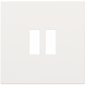 Centraalplaat USB-lader White Coated 154-68001