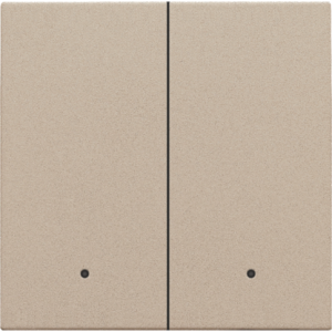 Set TweevoudigDrukknop Feedb Champagne Coated 157-32004