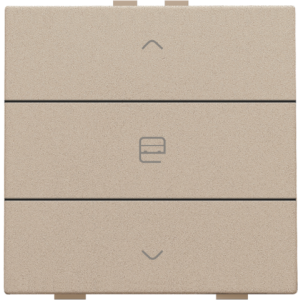 Home Control Motorbediening Champagne Coated 157-51033