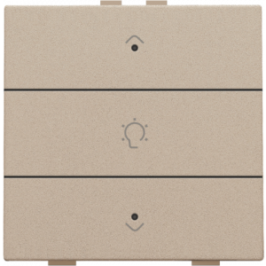 Home Control Dimbediening + LED Champagne Coated 157-52043