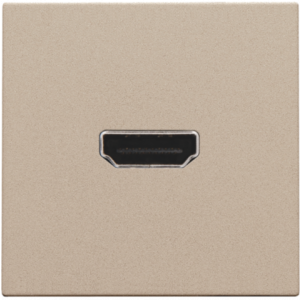 Afwerking HDMI-HDMI Champagne Coated 157-69417