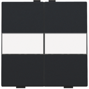 Toets 2X RF / Bus Tekst Black Coated 161-00012