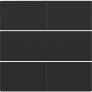 Afwerkingsset 4-voudige drukknop 24V Black Coated 161-40050