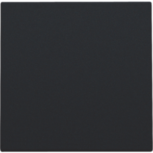 Blindplaat kabeluitvoer + trekontlasting Black Coated 161-76001
