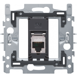 Inbouwraam 1 x RJ45 STP CAT5E klauw  170-65155