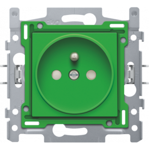 Stopcontact set 21mm Green 197-66100
