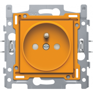 Stopcontact set 21mm Oranje 198-66100
