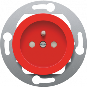 Wandcontact Vloerdoos Red 199-26610